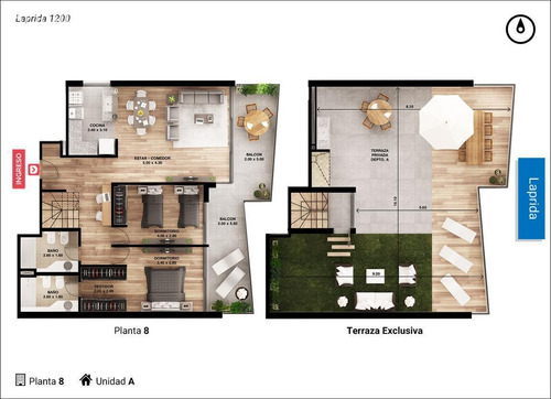 Imagen 2 de 21 de Laprida 1200 - Departamento De Dos Dormitorios En Venta-rosario.