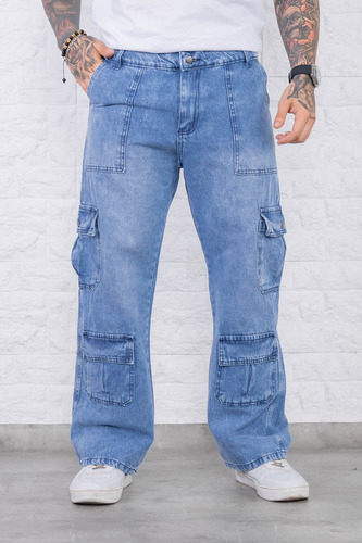 Pantalones Baggy Para Hombre - Estilo Casual