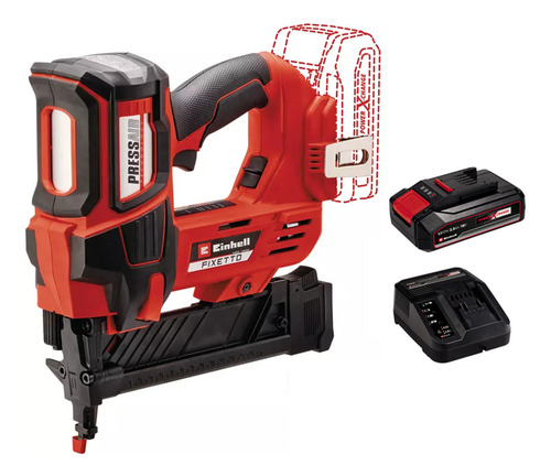 Engrapadora Inalámbrica 18v Fixetto S 18/38 Bat+ Carg
