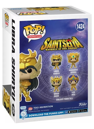 Pop! Animatio Saint Seiya Knights Of The Zodiac Libra Shiryu