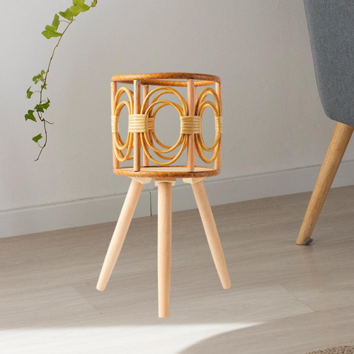 Suporte Para Vasos De Flores Internos, Altura Total 41cm