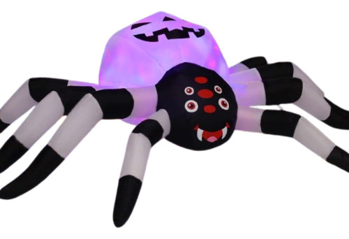 Inflable De Araña Con Luz 4 Pies De Ancho Xtreme P