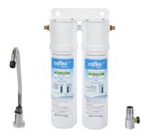 Filtro  Agua Coflex Carbon Activado Y Partículas Bajo Mesada