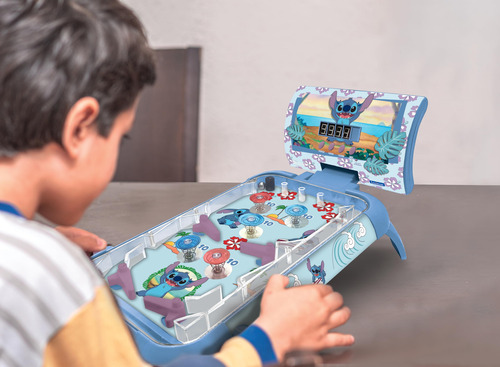 Lexibook Electrónico De Pinball De Mesa Disney Stitch Jg610d