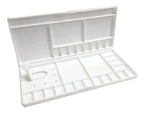 Paleta Mezcladora Plastica Con Tapa 30x14cm Microcentro