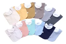 Comprar Pack X 6 Baberos Clásicos Tela Tusor Reverso Toalla