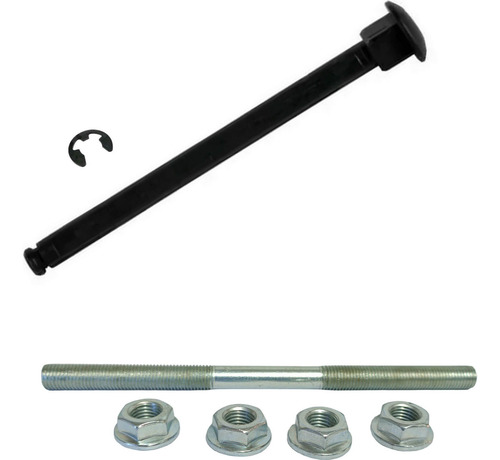 Kit De Eixo Dianteiro E Traseiro P/bicicletas Aro 12 Nathor
