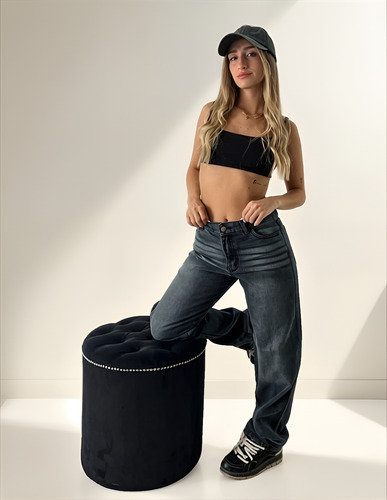 Jean Mujer Pantalon Mom Recto Urbano Modelos Exclusivos