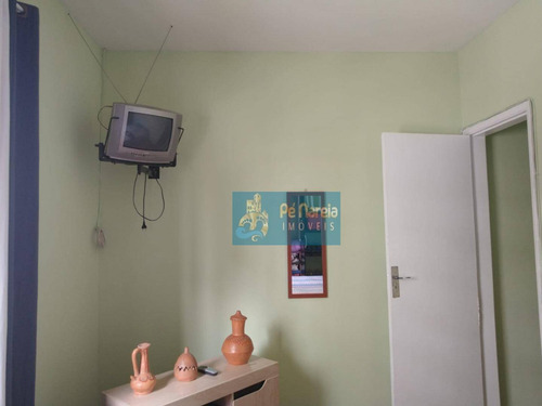 Imagem 4 de 11 de Apartamento Com 2 Dormitórios À Venda, 87 M² Por R$ 220.000,00 - Canto Do Forte - Praia Grande/sp - Ap0739