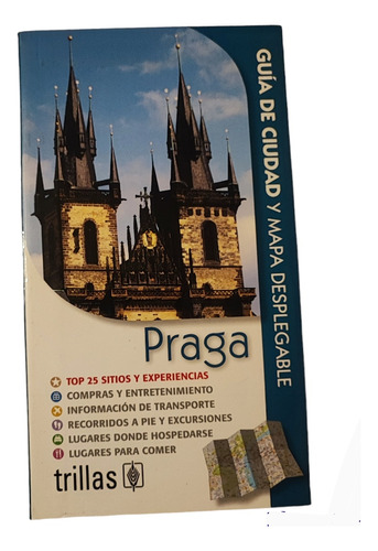 Praga Guia De Ciudad Y Mapa Desplegable Trillas Nuevo 
