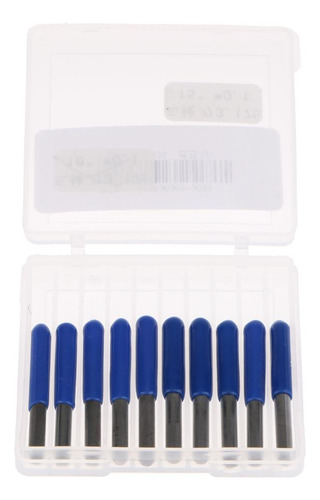 J 10 Piezas Bits De Grabado De Acero De Tungsteno Adecuado