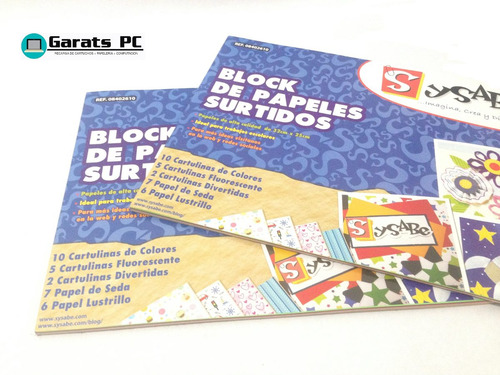 Block De Papeles Surtidos Sysabe