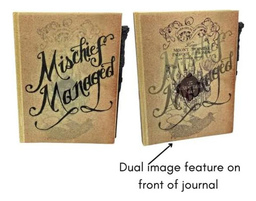 Diseños Innovadores Harry Potter Marauders Map Journal Con O