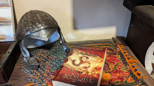 Yelmo Medieval Casco Jinete Dragón