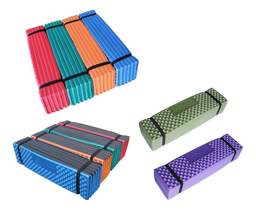 3 Uds. Cojín Para Dormir, Colchoneta Para Acampar,