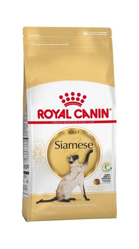Imagen 1 de 3 de Alimento Royal Canin Feline Health Nutrition Siamese para gato adulto sabor mix en bolsa de 1.5 kg
