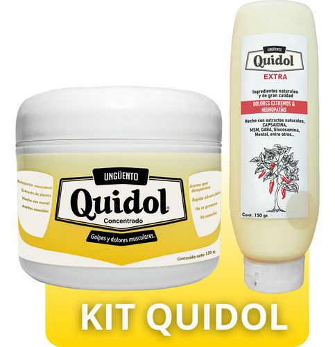Kit Quidol + Quidol Extra / Dolor Intenso & Neuropatías 