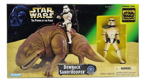 Kenner - Star Wars - Potf Deluxe - Dewback And Sandtrooper