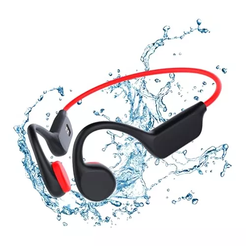 X7 Ipx8 Natación impermeable Conducción ósea Auriculares Auriculares Oído  abierto Auriculares inalámbricos de conducción ósea con micrófono para nadar