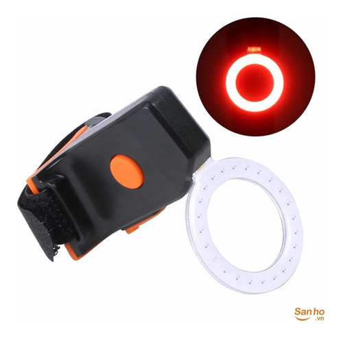 Luz De Bici Trasera Led Aro Recargable Impermeable Rxl