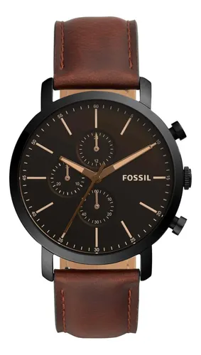 Reloj Para Hombre Fossil/cuero Nmarron