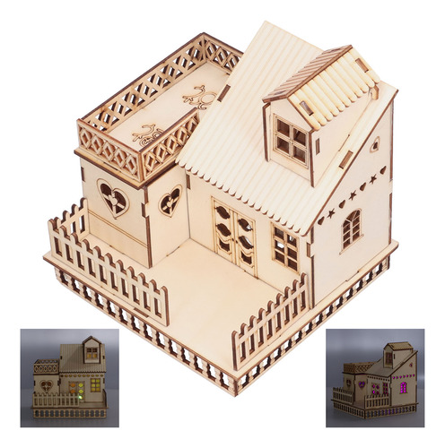 Villa Ornament, Innovadora Casa, Modelo Luminoso De Madera