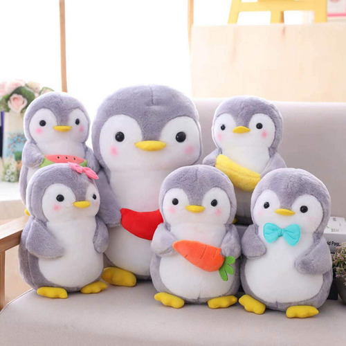 Peluche Pingüino Almohada Regalo De Cumpleaños Para Niños