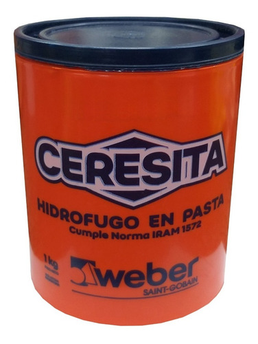 Ceresita Hidrófugo En Pasta 1 Kg Weber // Casa Scalise 