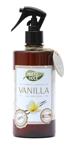 Água Perfumada Ambiente Roupa Vanilla Suave 500ml Mato Doce