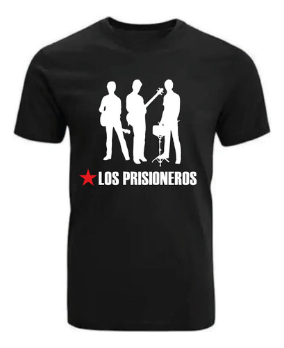 Polera Los Prisioneros, Rock Latino, Chile  / Naturalking