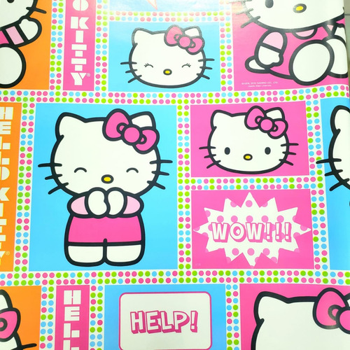 Papel De Envoltura Hello Kitty 1 Pliego