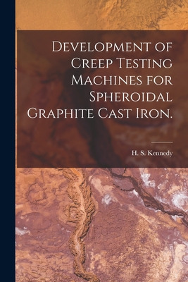 Libro Development Of Creep Testing Machines For Spheroida...