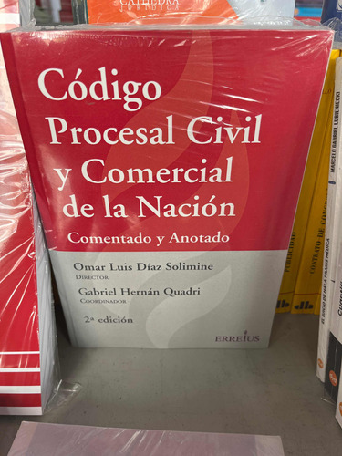 Código Procesal Civil Y Comercial Nación Comentado. Nuevo.
