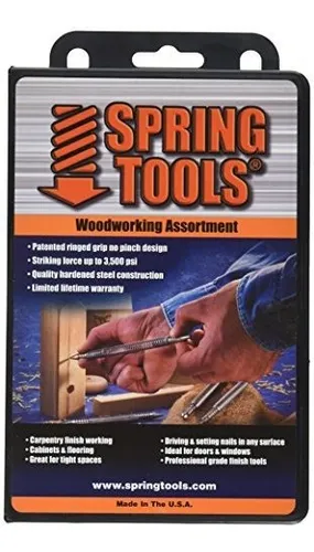 Springtools Wwa996 De 4 Piezas De Carpintería Conjunto Con E