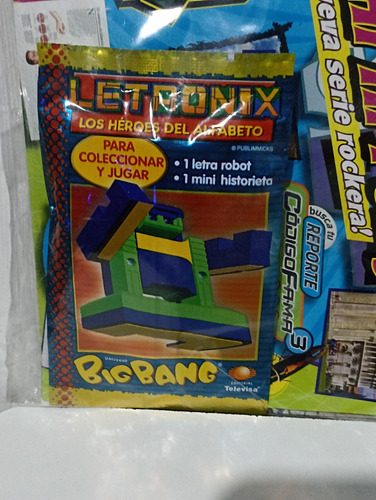 Letronix Y Revista Big Bang #10 (Usado)