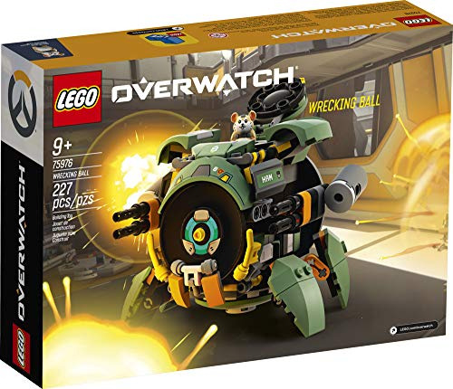 Kit De Construção Lego Overwatch Wrecking Ball 75976 227 Peç