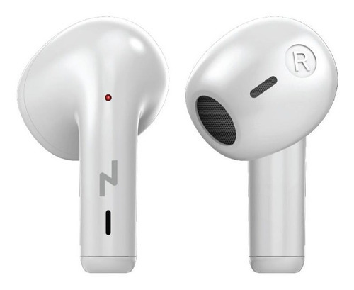 Auricular Noga Ng-btwins 31 Earbuds Táctil Inalámbrico Color Blanco