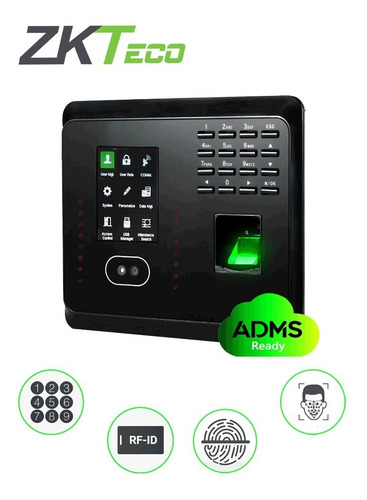 Imagen 3 de 10 de Reloj Control Horario Mb360 Huella Facial Tarjeta Zkteco