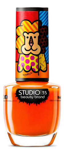 Esmalte Studio 35 Coleção Romero Britto 2 Meu Leãozinho