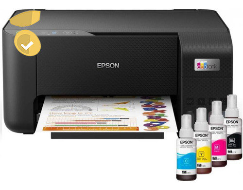 Impresora Epson Multifuncion Wifi L3210 Tinta Continua Usb