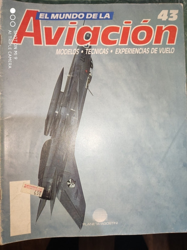 Revista 43 El Mundo De La Aviacion Fasciculo Planeta Agosti (Usado)