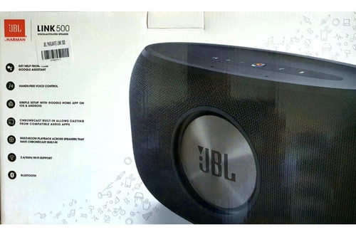 Parlante Jbl Link 500 Bluetooth Wifi Google Assistant 60w