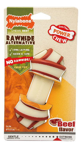 Hueso Para Perro Dura Chew Rawhide Alternative Knot Medium