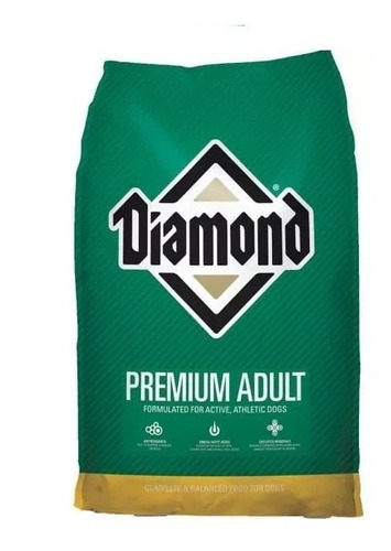 Diamond Premium Adult 3.63kg Croqueta Alimento Perro Todas 