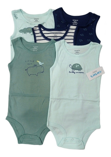 Set Body Bodies Carters Carter's Niño Rinoceronte 