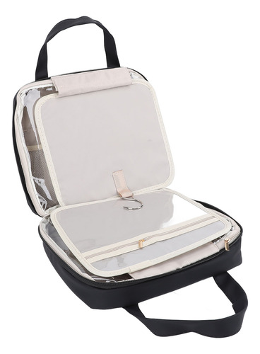 Bolsa De Maquillaje De Viaje, Gancho Para Colgar Con Espejo,