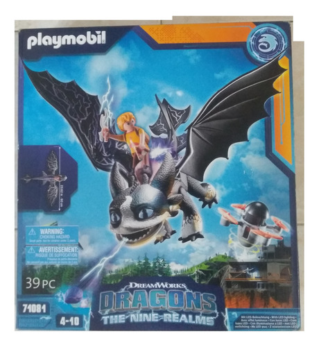 Playmobil 71081 Dragons The Nine Realms 39 Pzas  Luces Led
