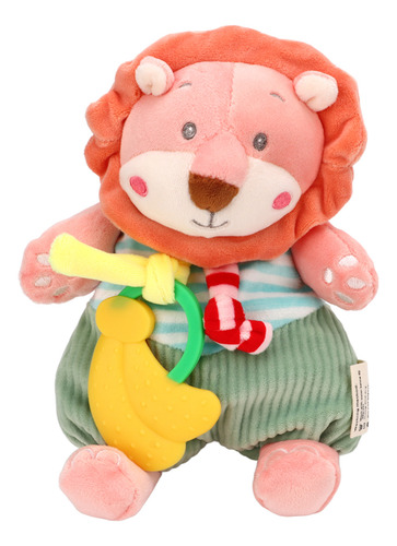 Muñeca De Dibujos Animados Baby Lion Teether, Lindo León Ric