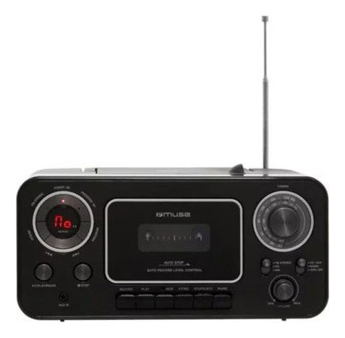 Radio Cassette Casete Grabador Muse M 182rdc Cd Fm Dimm