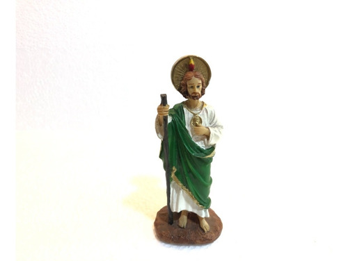 Figura San Judas Tadeo Resina 12.5cm